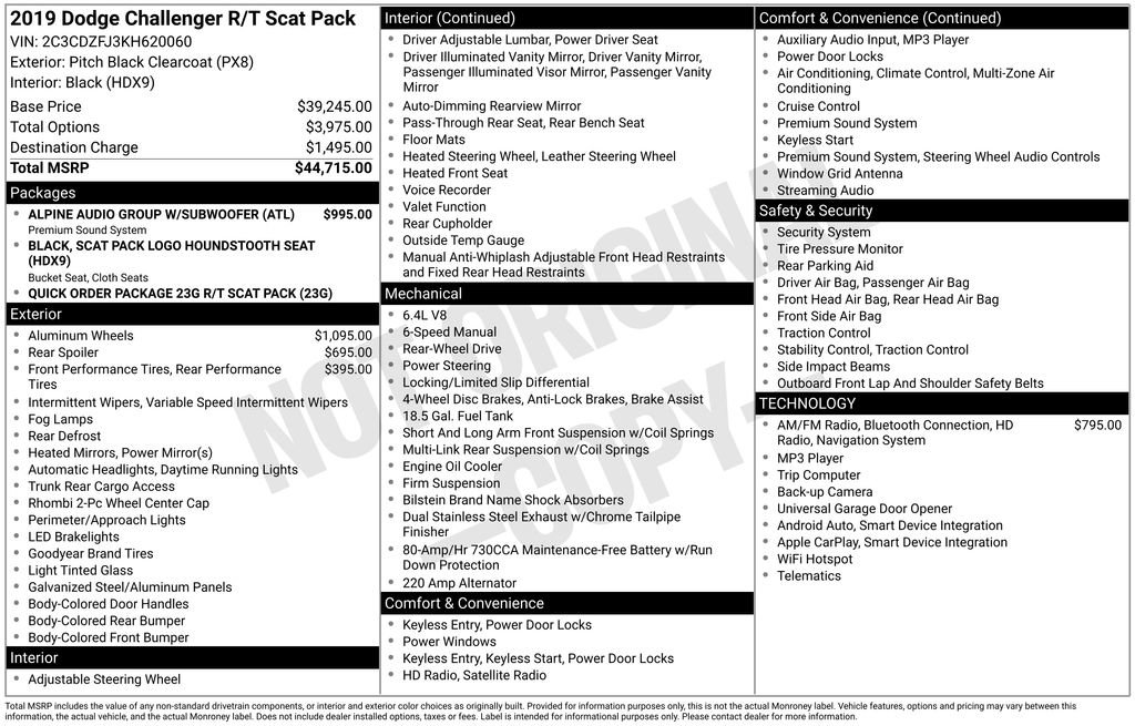 Used 2019 Dodge Challenger R/T Scat Pack image 17