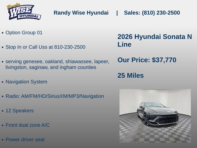 New 2026 Hyundai Sonata N Line FWD image 5
