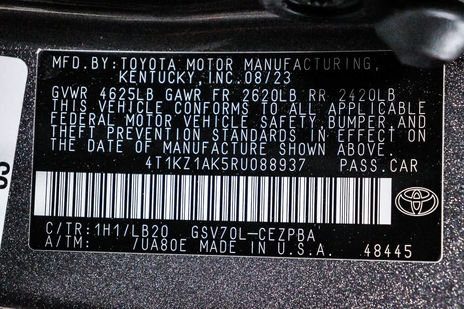 Certified 2024 Toyota Camry XSE FWD image 31