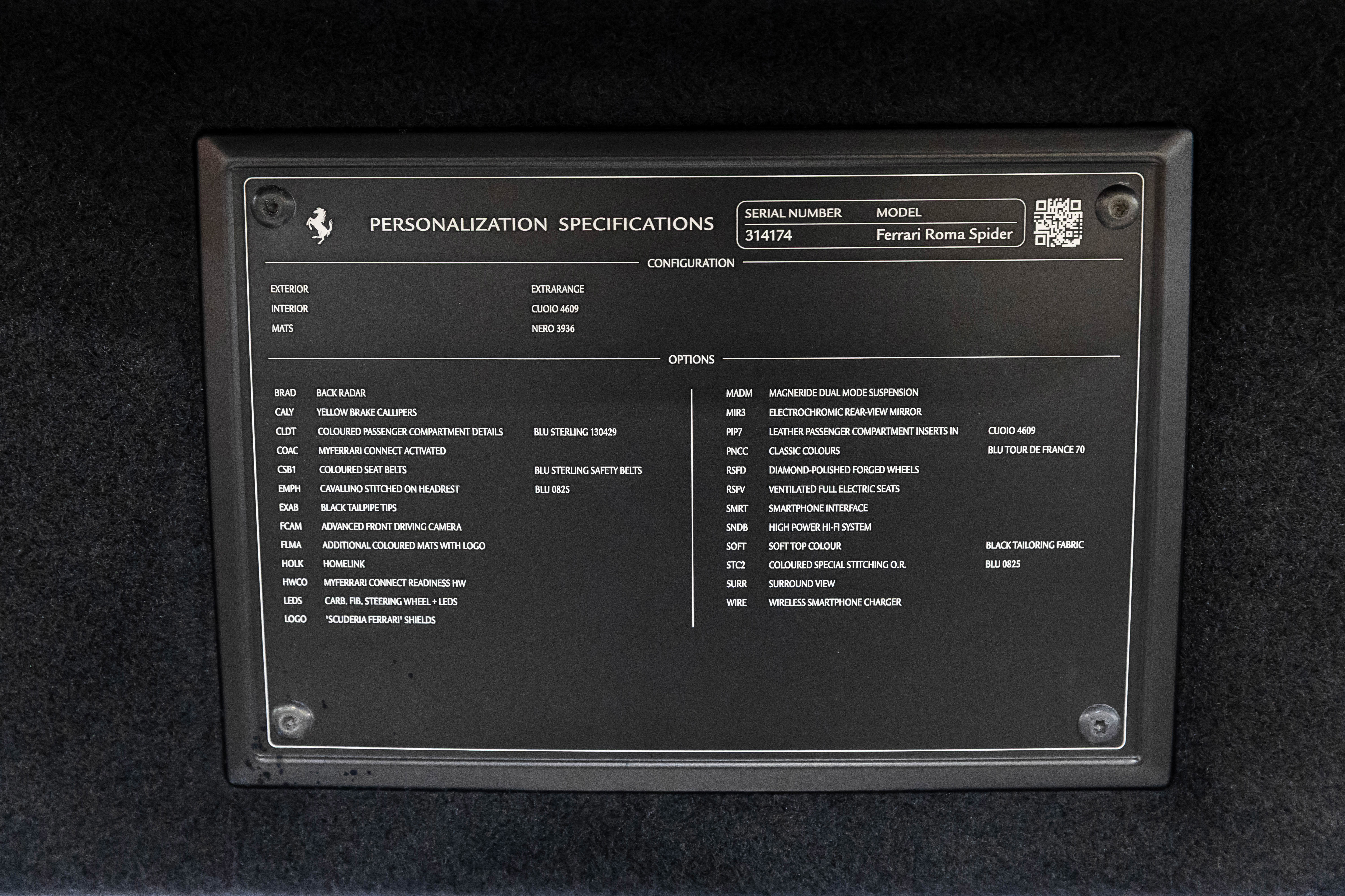 Certified 2025 Ferrari Roma Spider RWD image 30