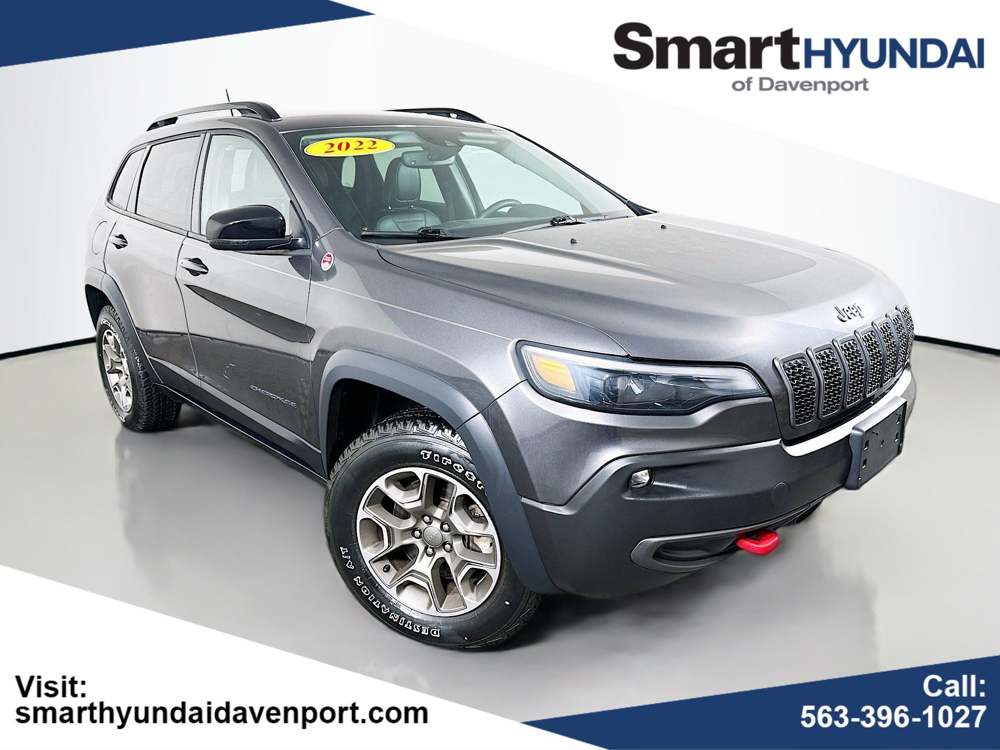 Used 2022 Jeep Cherokee Trailhawk w/ Premium Leather Package