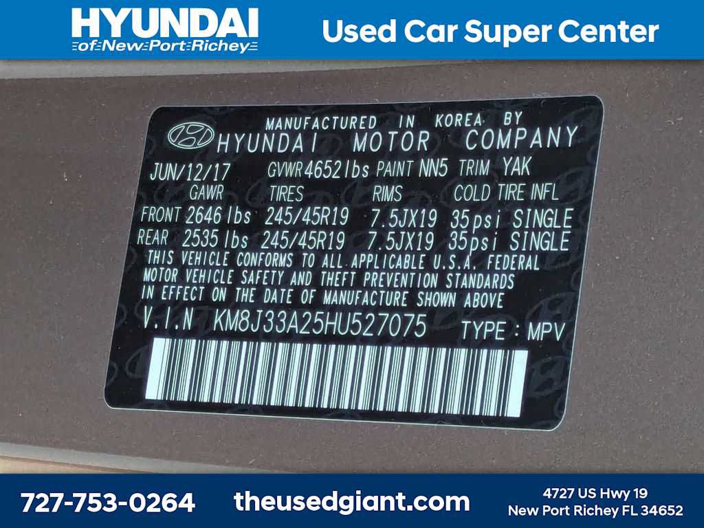 Used 2017 Hyundai Tucson Sport FWD image 38