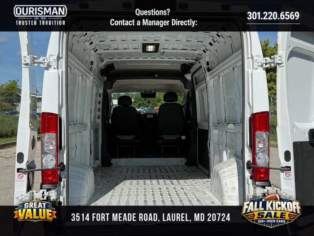 Used 2025 RAM ProMaster 2500 w/ Convenience Group FWD image 18