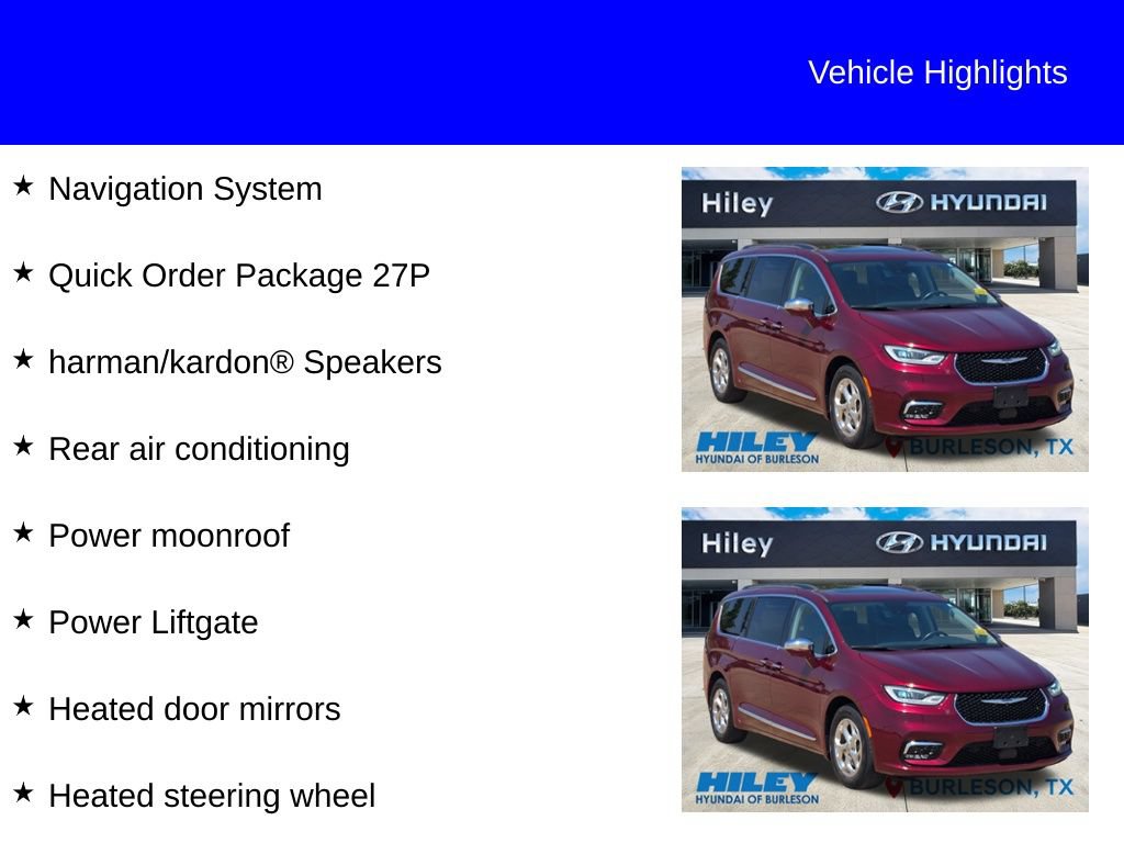 Used 2022 Chrysler Pacifica Limited FWD image 10