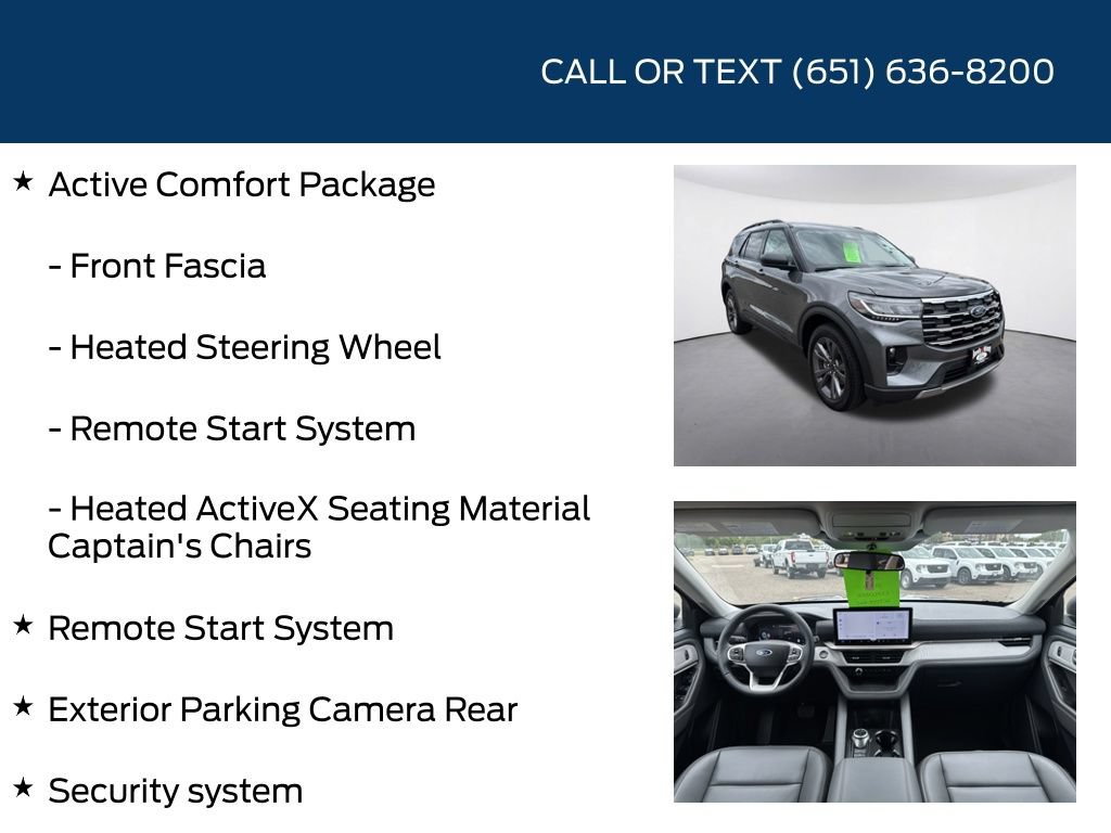 Used 2026 Ford Explorer Active w/ Active Comfort Package AWD/4WD image 10
