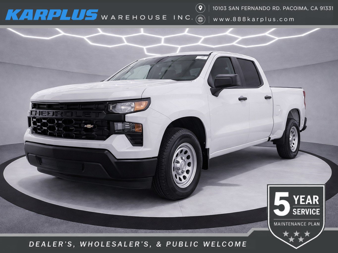 Used 2022 Chevrolet Silverado 1500 W/T w/ Trailering Package RWD image 1