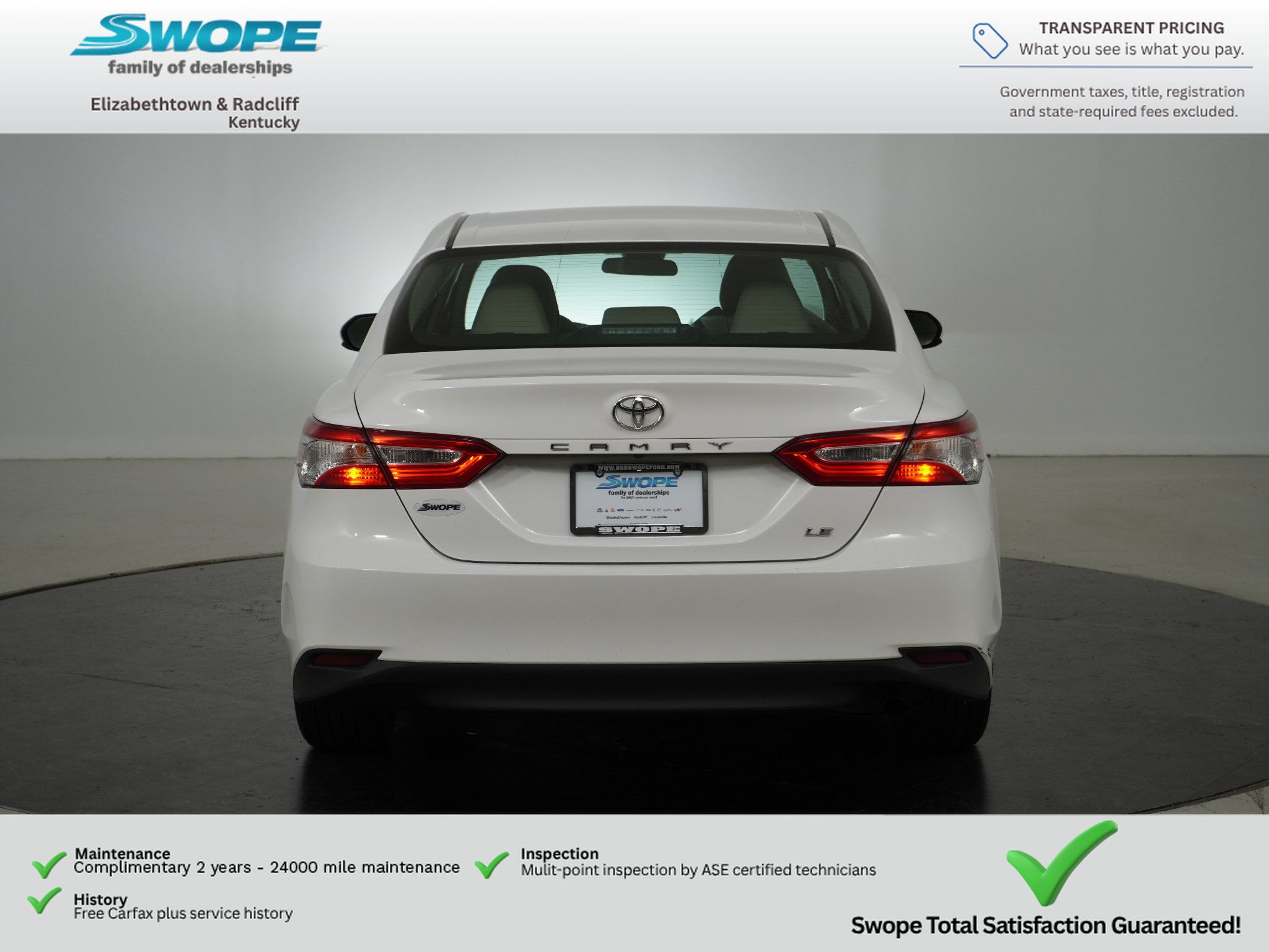 Used 2018 Toyota Camry LE FWD image 4