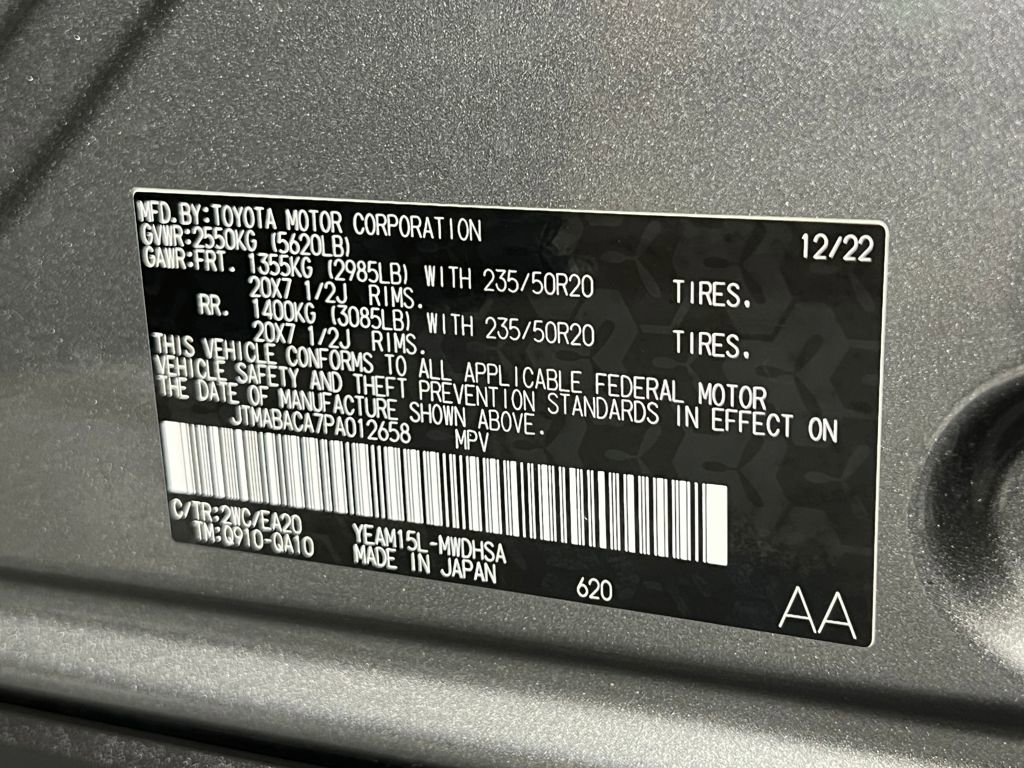 Certified 2023 Toyota bZ4X Limited w/ Weather Package image 47