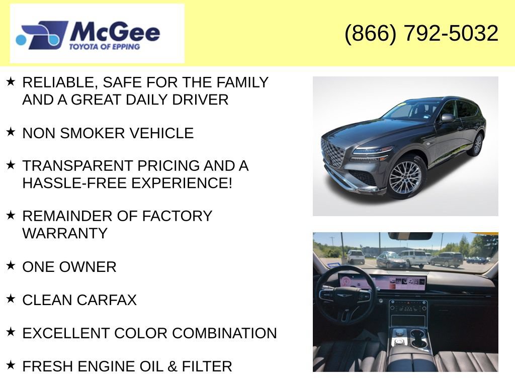 Used 2025 Genesis GV80 2.5T Standard AWD/4WD image 4