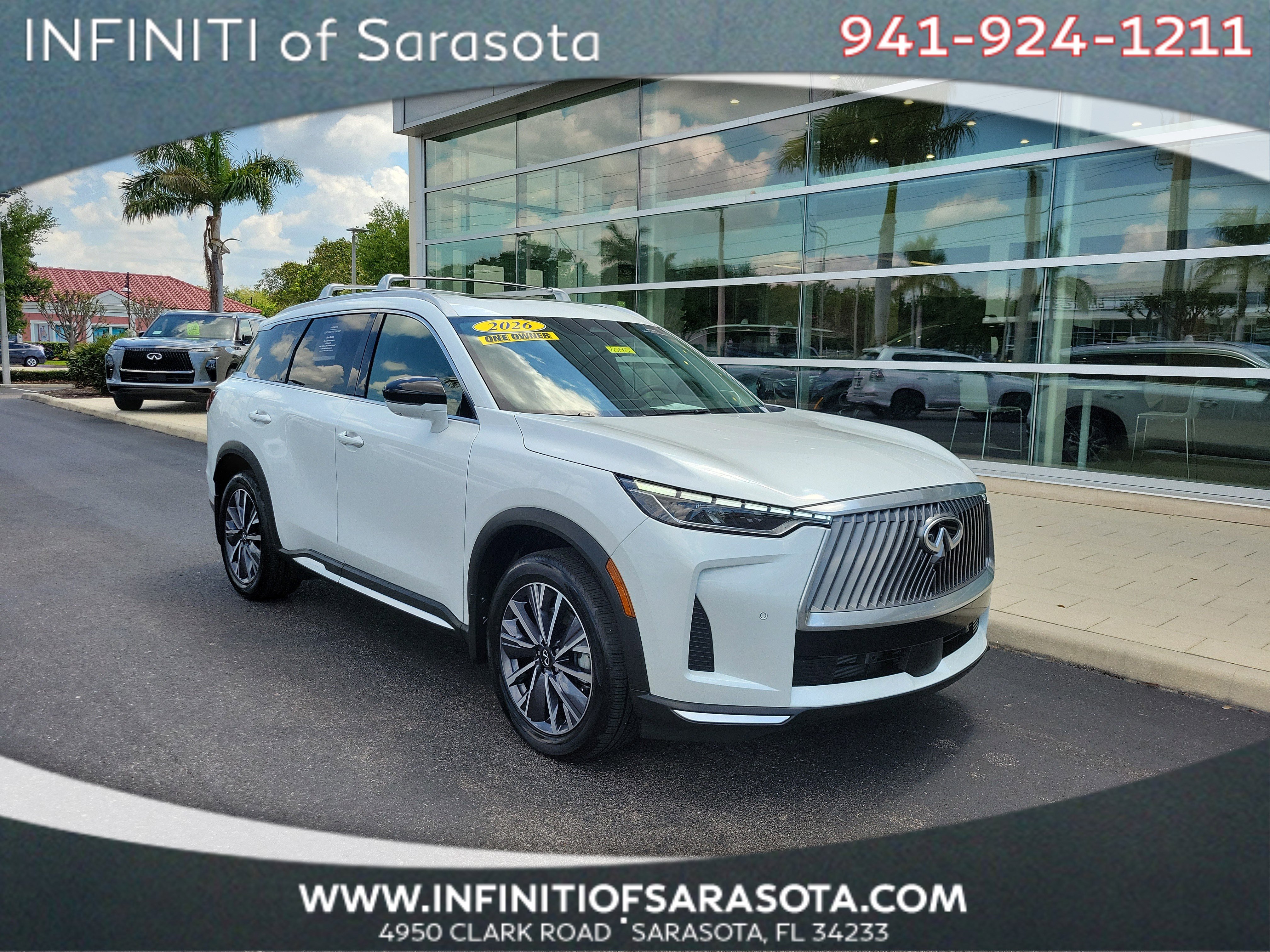 Certified 2026 INFINITI QX60 Luxe w/ Cargo Package