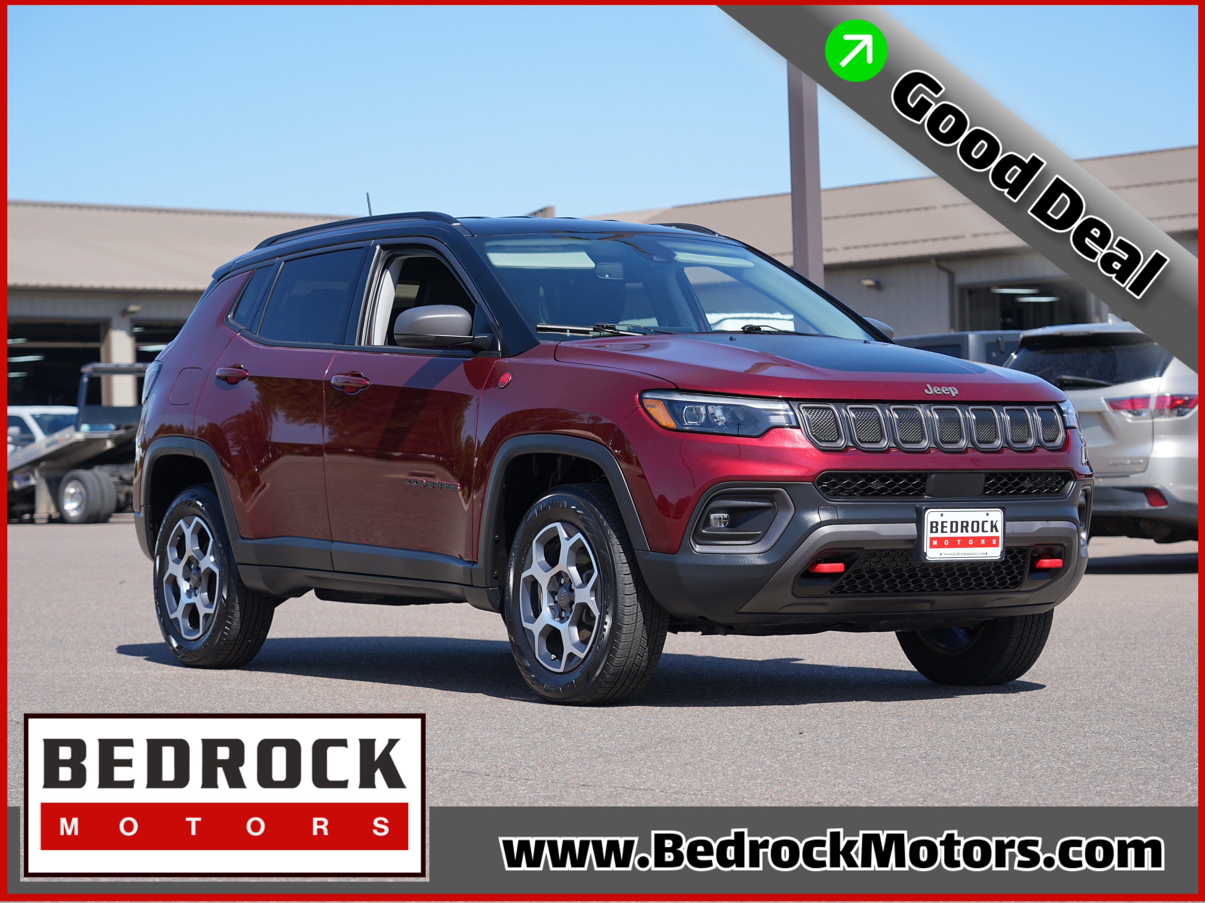Used 2022 Jeep Compass Trailhawk w/ Trailhawk Elite Group AWD/4WD image 1