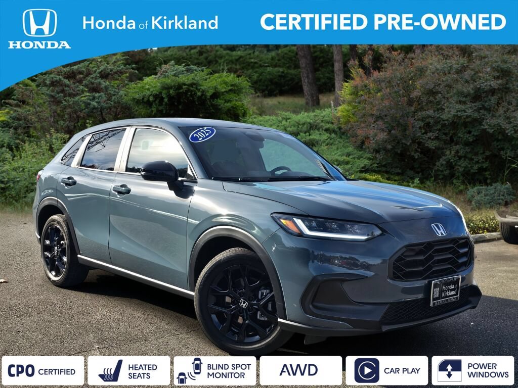 Certified 2025 Honda HR-V Sport