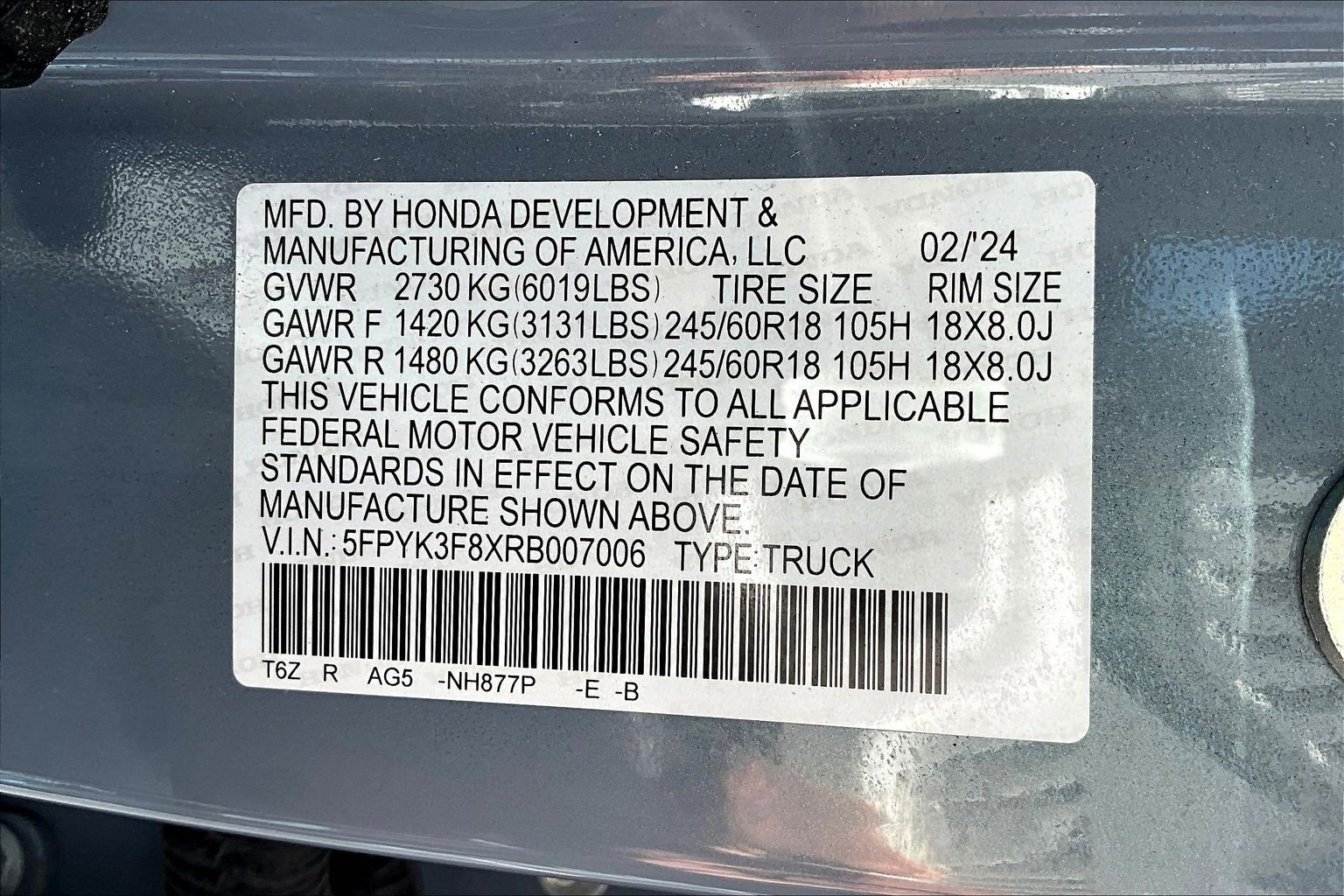 Used 2024 Honda Ridgeline Black Edition image 20
