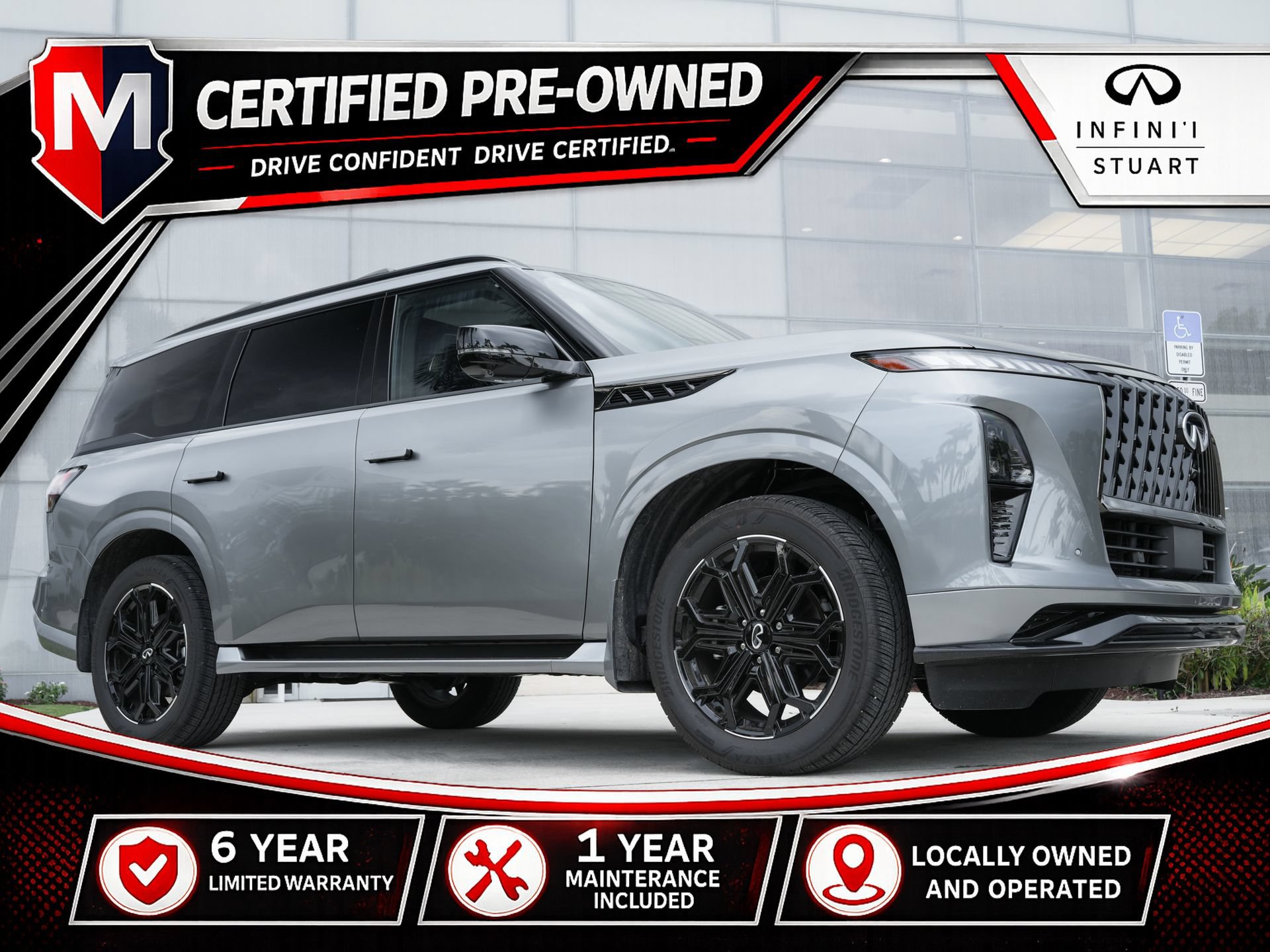 Certified 2026 INFINITI QX80 4WD w/ Sport Exterior Package image 1