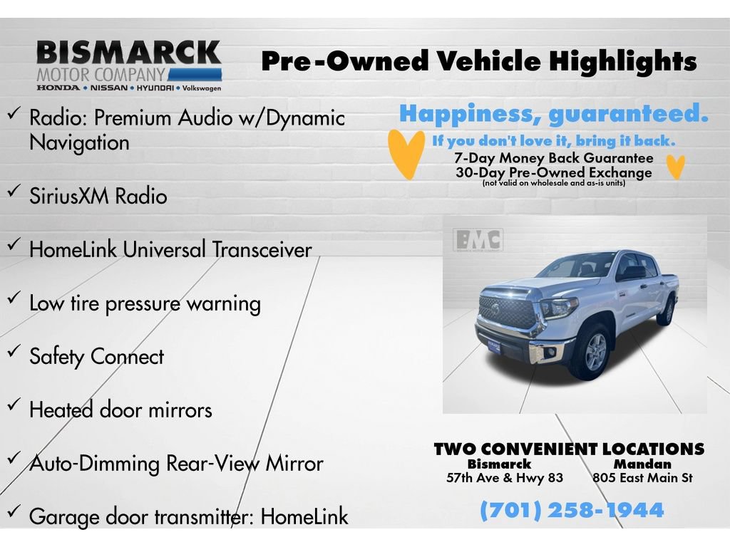 Used 2020 Toyota Tundra SR5 w/ SR5 Upgrade Package AWD/4WD image 5