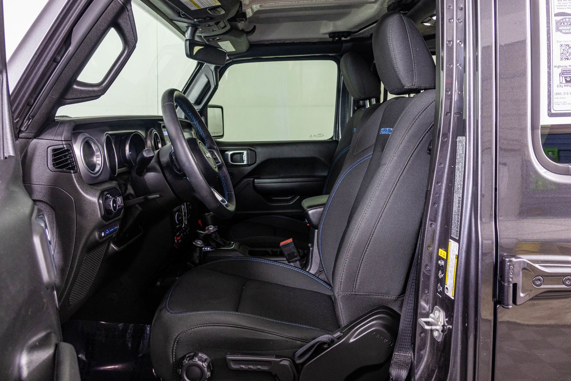 Used 2023 Jeep Wrangler Unlimited Rubicon 4xe w/ Cold Weather Group image 23