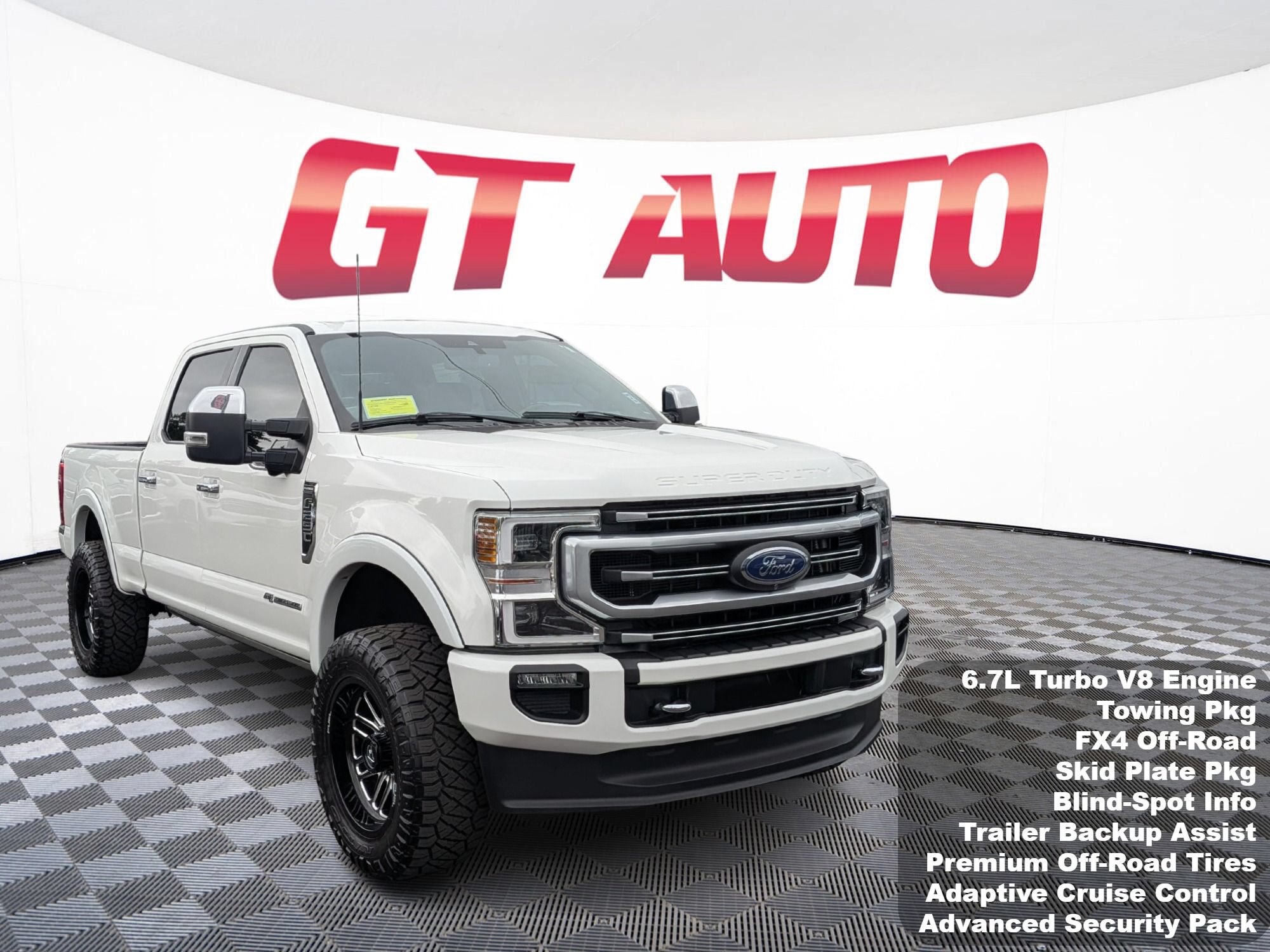 Used 2022 Ford F250 Platinum w/ FX4 Off-Road Package AWD/4WD image 1