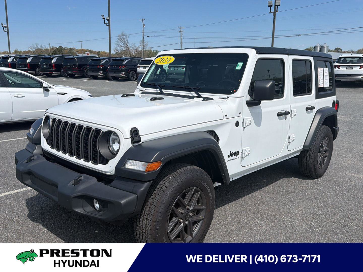 Used 2024 Jeep Wrangler Sport S image 1