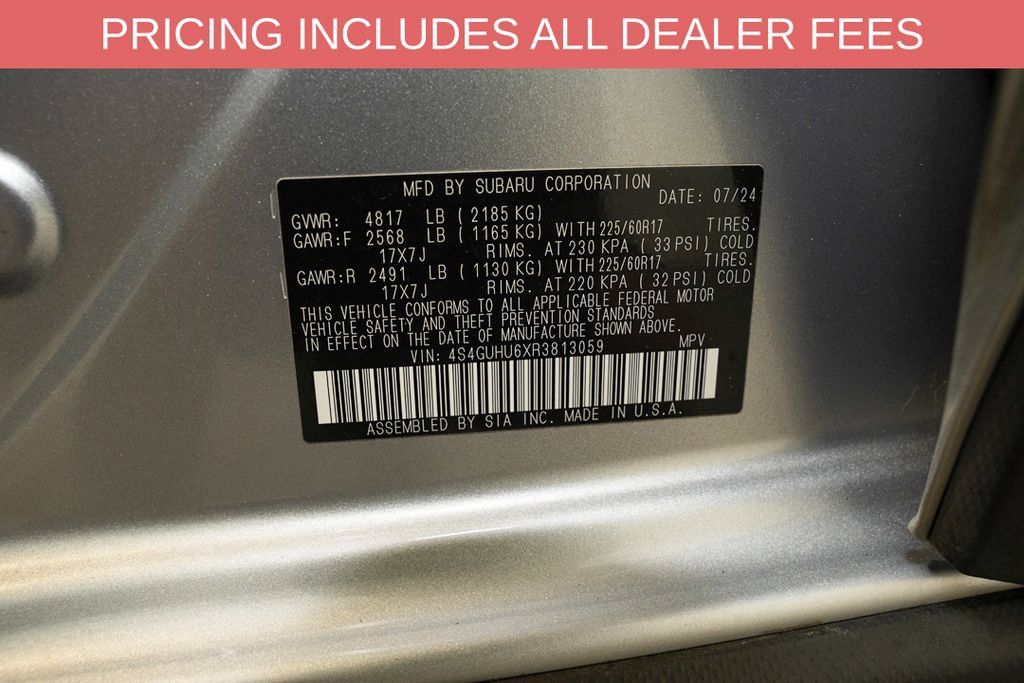 Used 2024 Subaru Crosstrek 2.5i Wilderness w/ Crosstrek Mirror Package AWD/4WD image 25