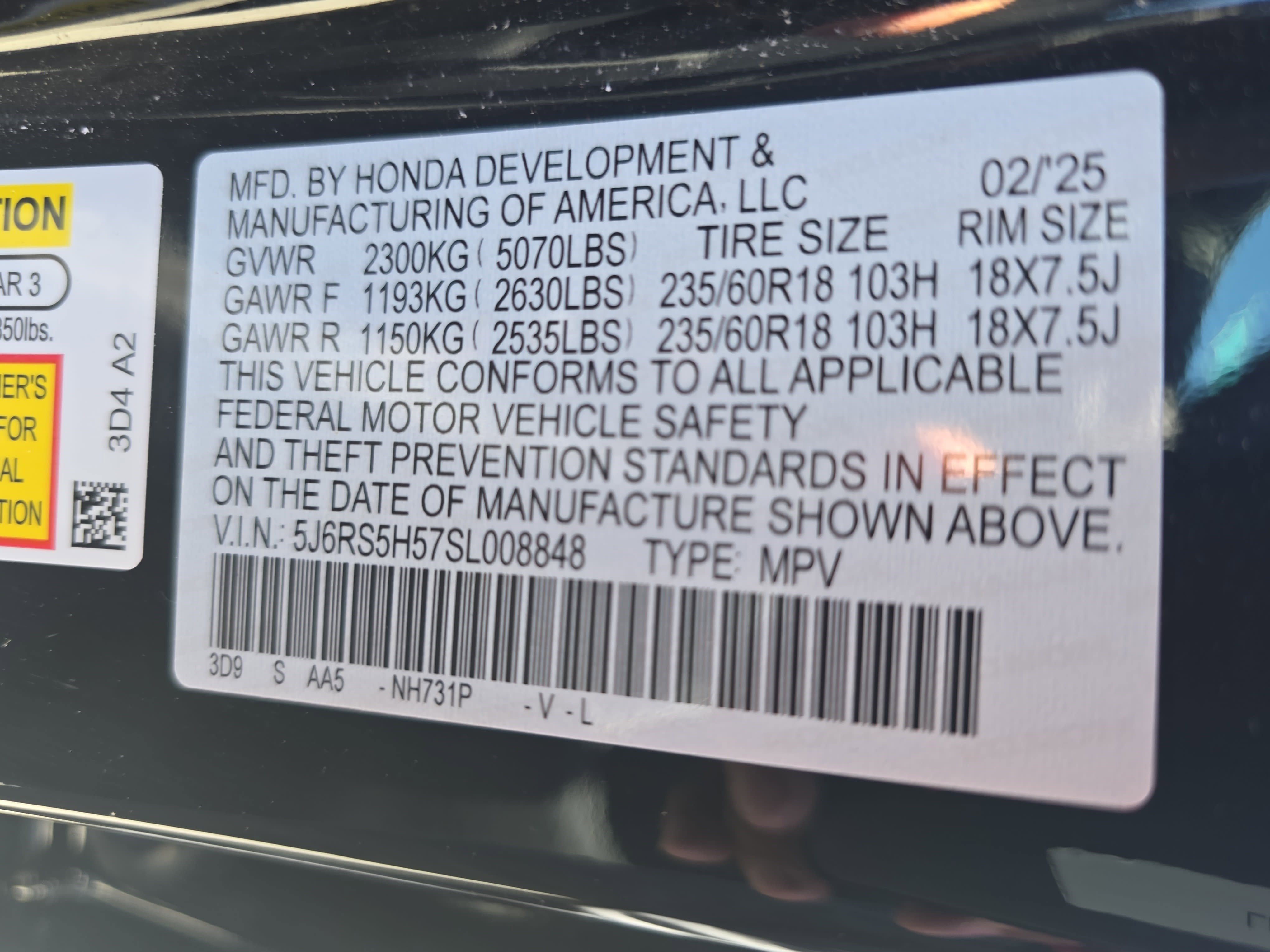 Used 2025 Honda CR-V Sport image 34