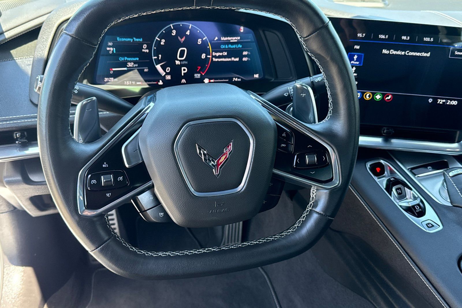 Used 2020 Chevrolet Corvette Stingray Coupe w/ Chrome Exterior Badge Package RWD image 14