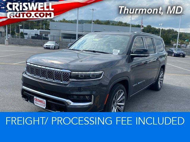 New 2024 Jeep Grand Wagoneer L 4WD w/ Rear Seat Video Group 1