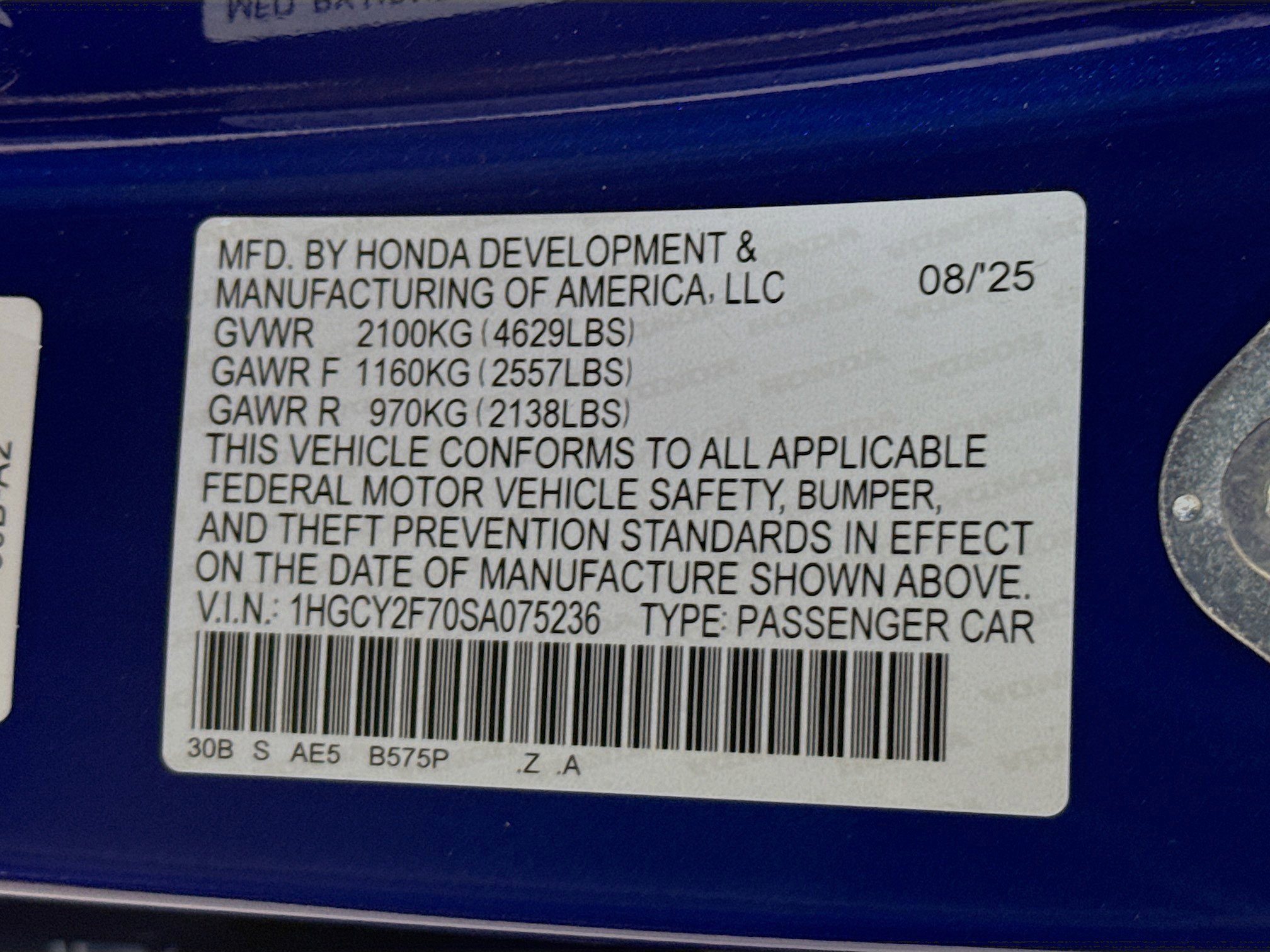 New 2025 Honda Accord Sport image 37