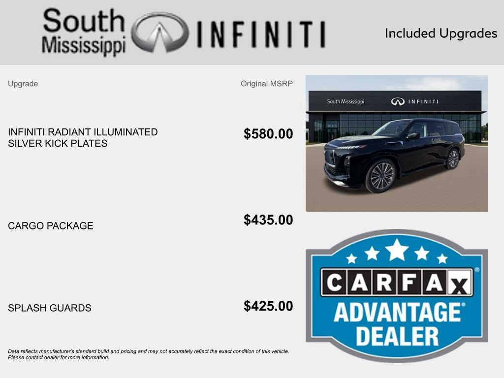 New 2026 INFINITI QX80 Luxe w/ Cargo Package AWD/4WD image 5