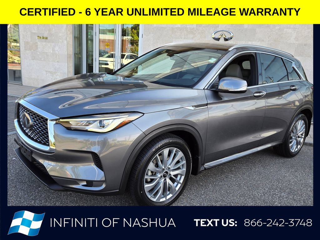Certified 2023 INFINITI QX50 Luxe AWD/4WD image 2
