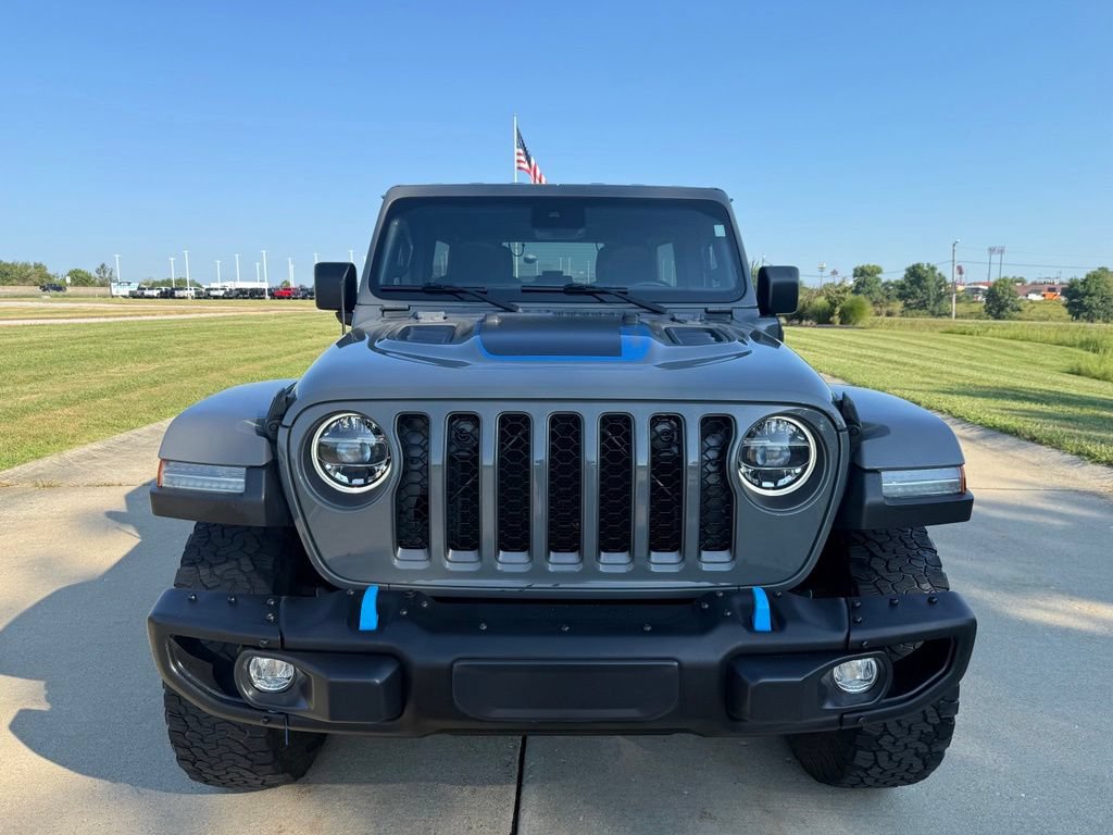 Used 2022 Jeep Wrangler Unlimited Rubicon 4xe w/ Steel Bumper Group AWD/4WD image 13
