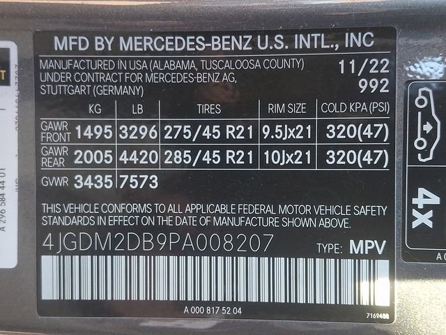 Used 2023 Mercedes-Benz EQS 450+ SUV image 30