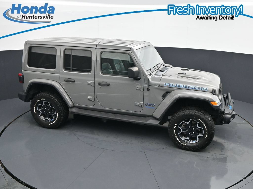 Used 2022 Jeep Wrangler Unlimited Rubicon 4xe w/ Steel Bumper Group AWD/4WD image 30