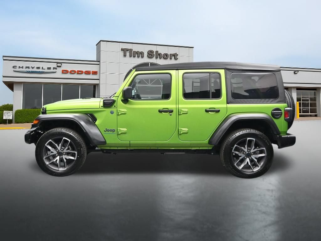 Used 2025 Jeep Wrangler Unlimited Sport S 4xe w/ LED Headlamp & Fog Lamp Group AWD/4WD video 2