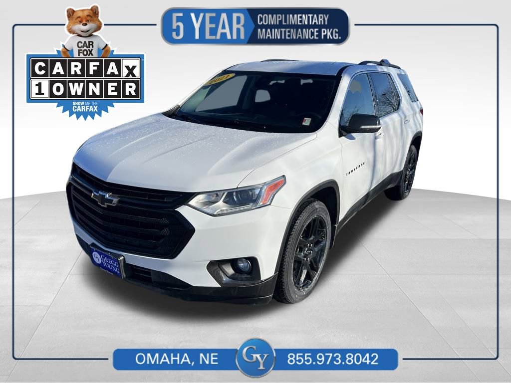 Used 2021 Chevrolet Traverse LT w/ LPO, Blackout Package