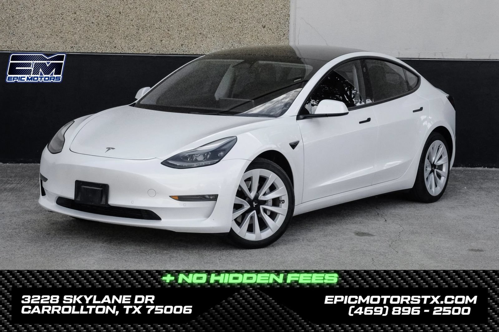 Used 2022 Tesla Model 3 Long Range AWD/4WD image 1