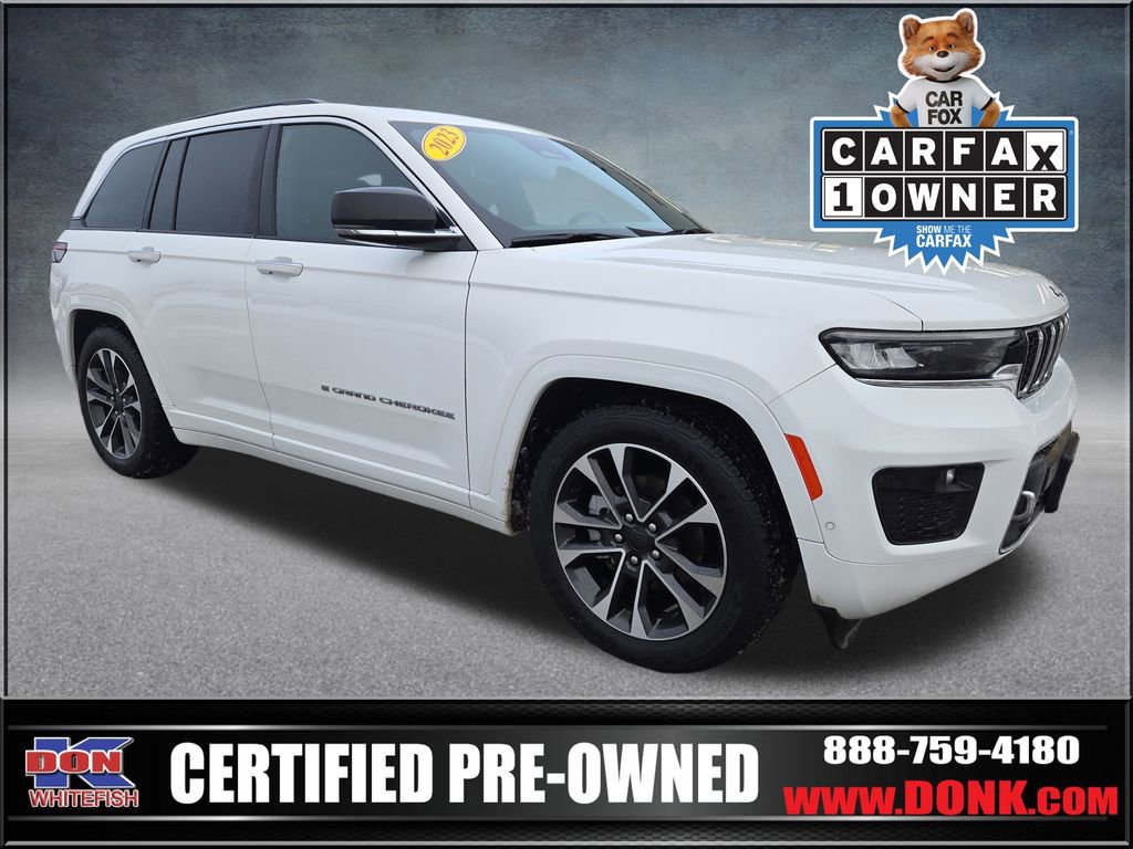 Used 2023 Jeep Grand Cherokee Overland w/ Luxury Tech Group IV
