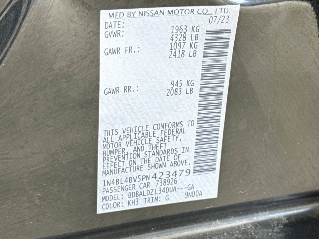 Used 2023 Nissan Altima 2.5 S FWD image 39