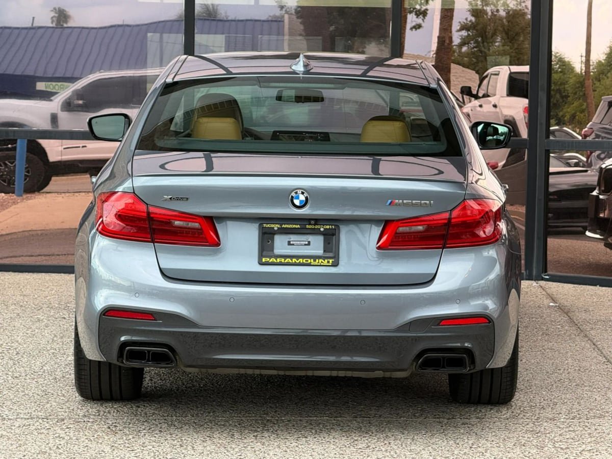 Used 2020 BMW M550i xDrive w/ Executive Package AWD/4WD image 9