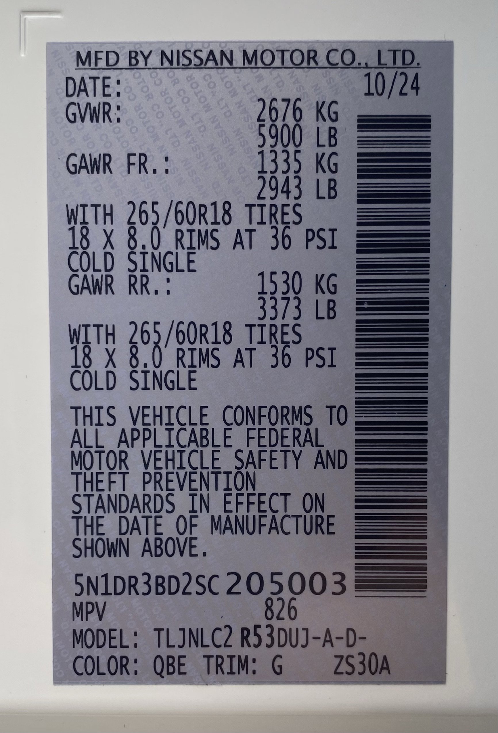 Used 2025 Nissan Pathfinder Rock Creek image 39