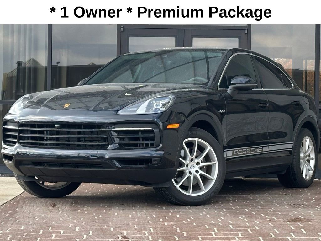 Used 2022 Porsche Cayenne E-Hybrid Coupe image 1