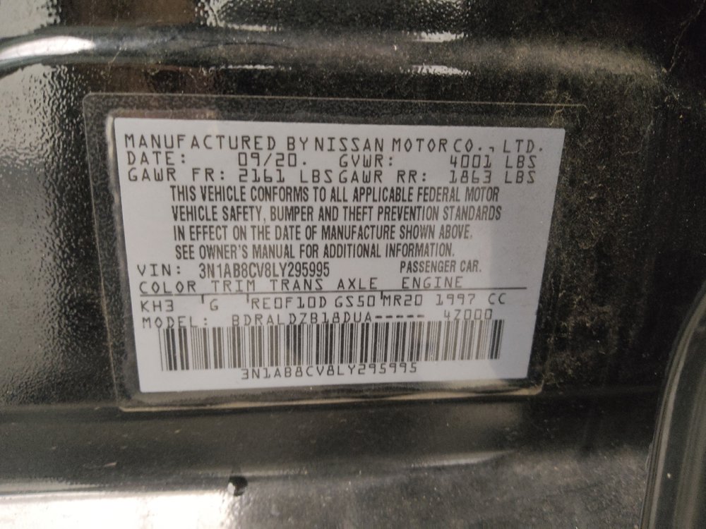 Used 2020 Nissan Sentra SV w/ Trunk Package FWD image 33