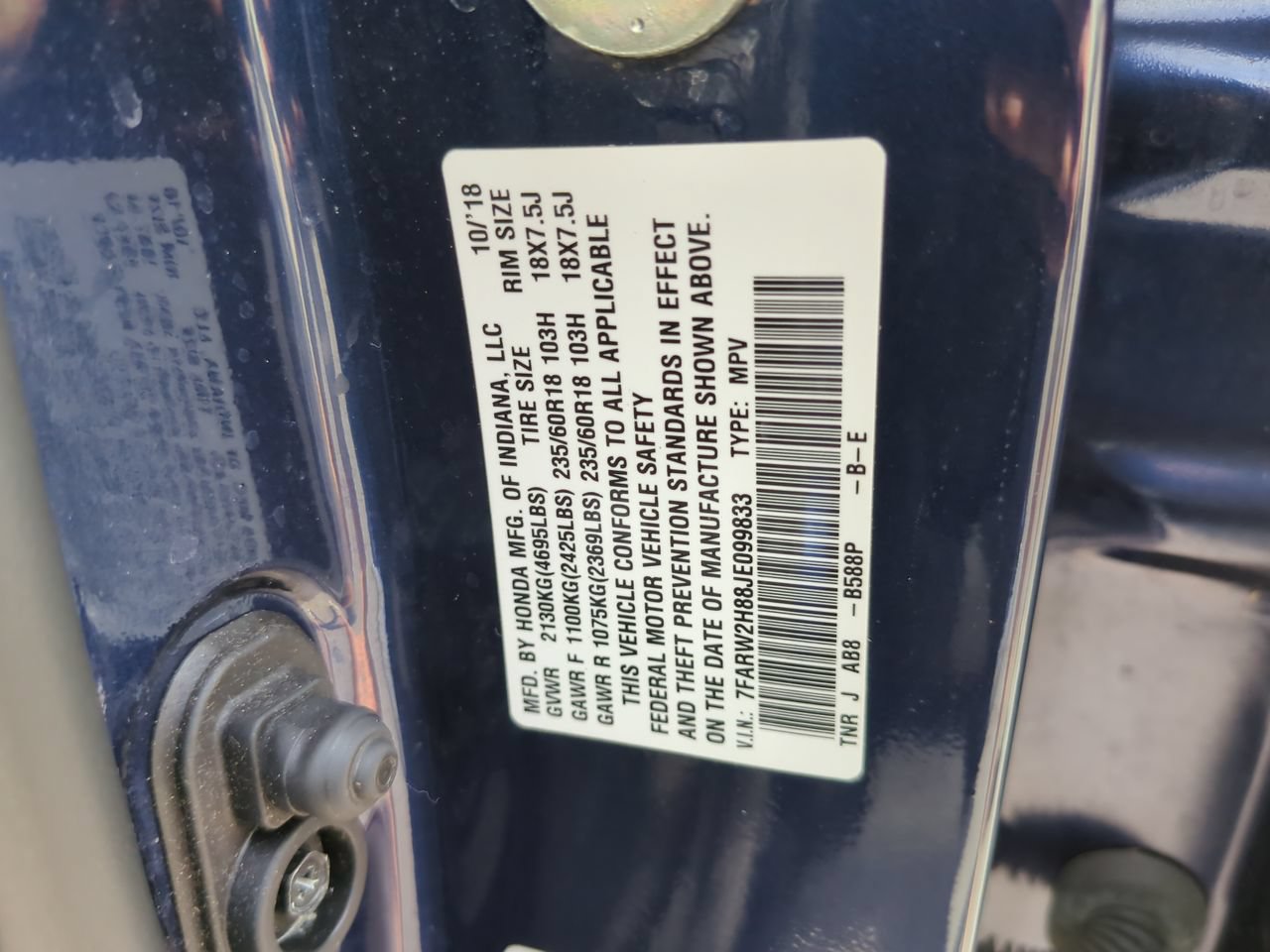 Used 2018 Honda CR-V EX-L image 22