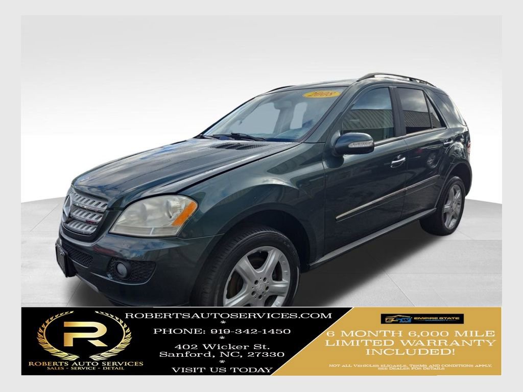 Used 2008 Mercedes-Benz ML 350 4MATIC
