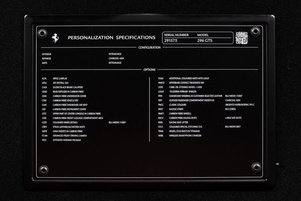 Used 2023 Ferrari 296 GTS image 26