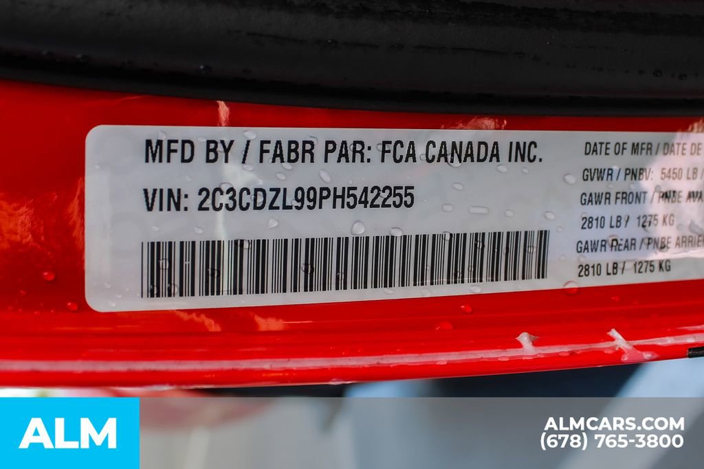 Used 2023 Dodge Challenger SRT Hellcat Redeye image 36