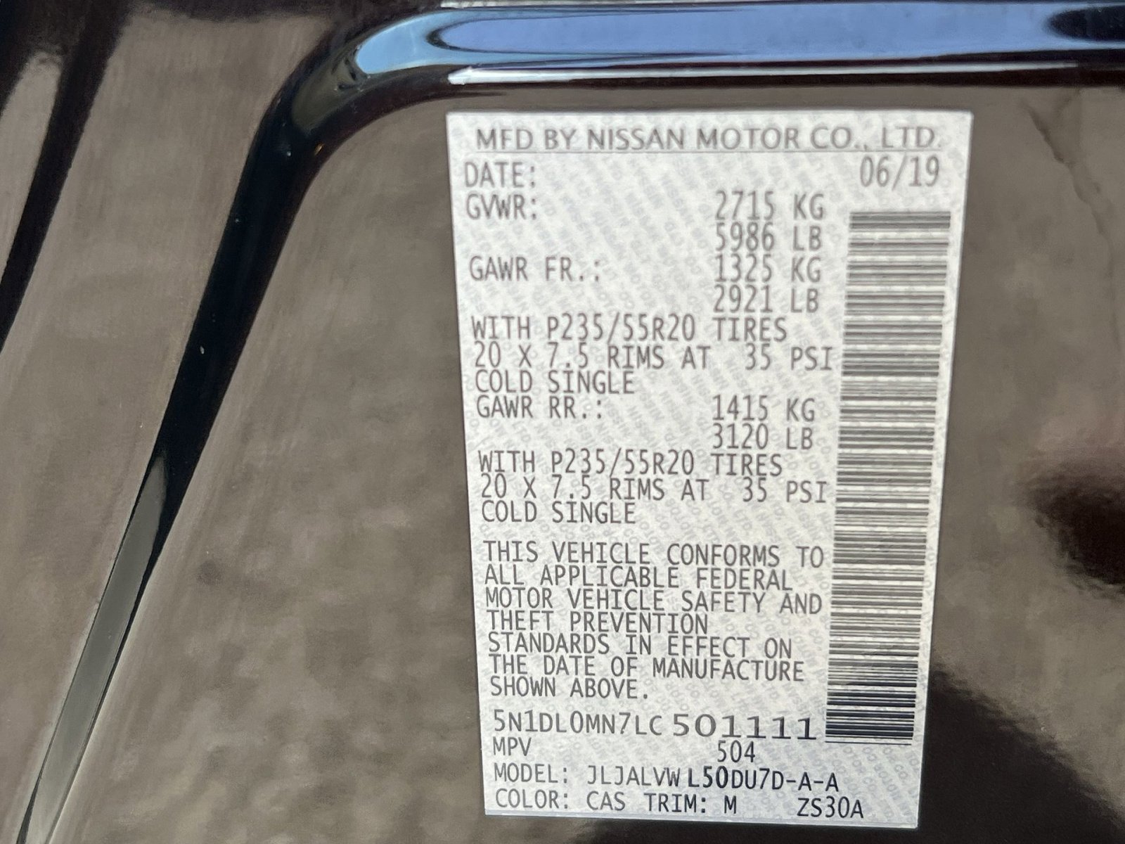 Used 2020 INFINITI QX60 Luxe w/ Sensory Package FWD image 38
