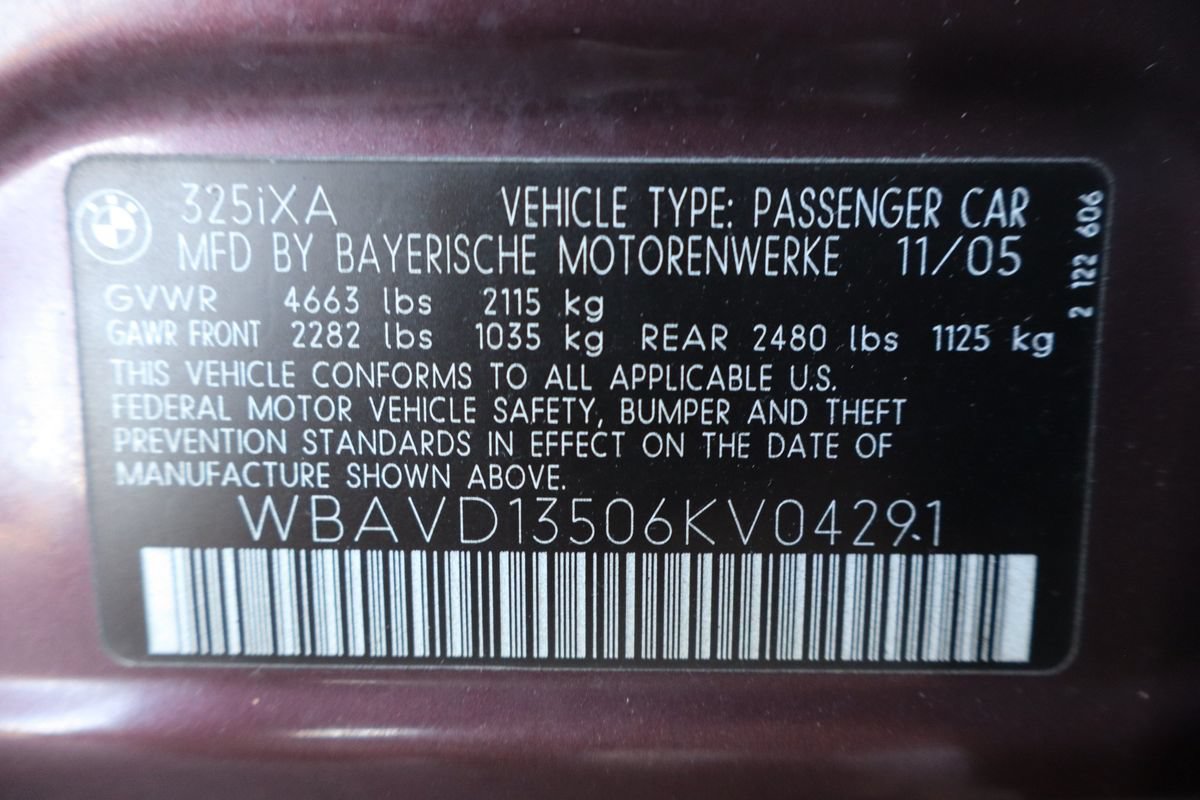 Used 2006 BMW 325xi Sedan AWD/4WD image 44