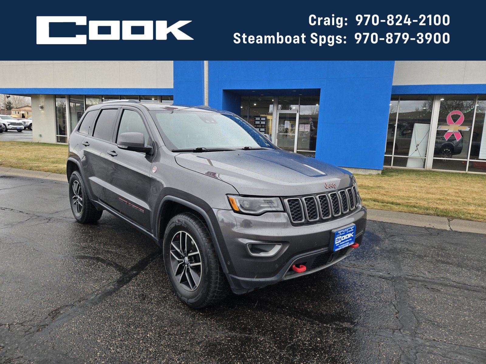 Used 2017 Jeep Grand Cherokee Trailhawk w/ Trailhawk Luxury Group image 1