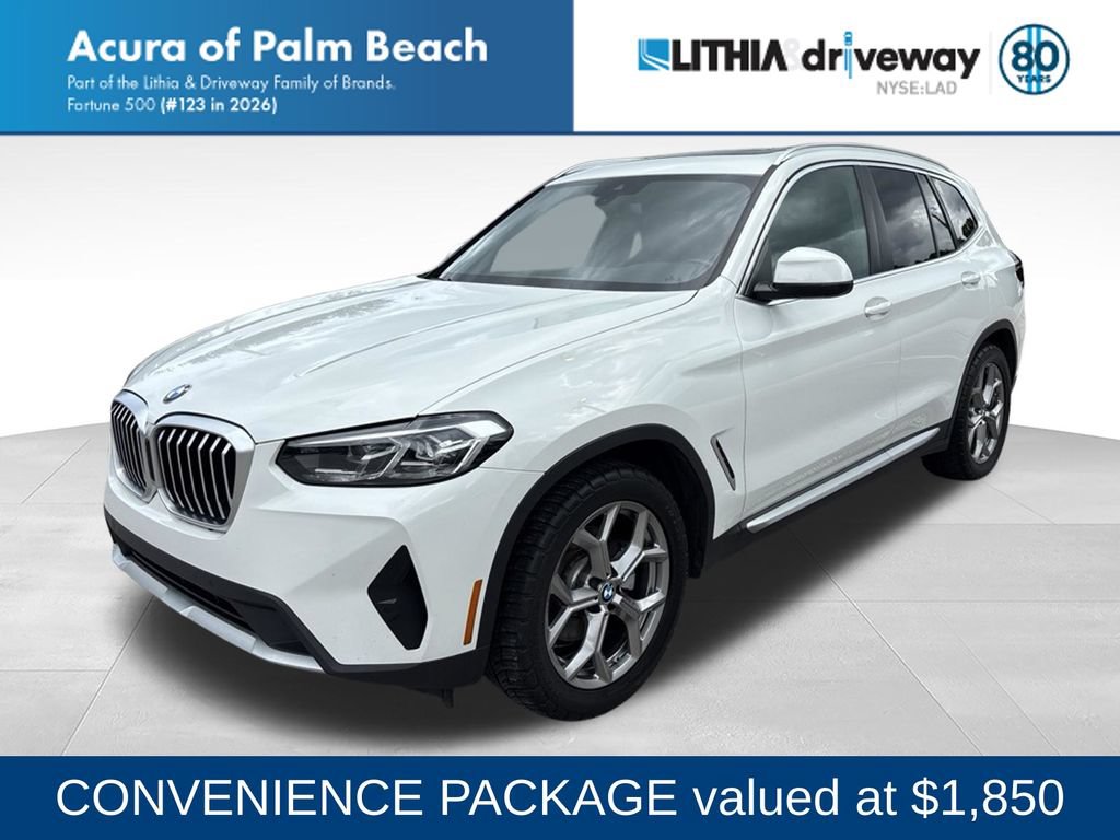 Used 2022 BMW X3 sDrive30i w/ Convenience Package RWD 360° Tour