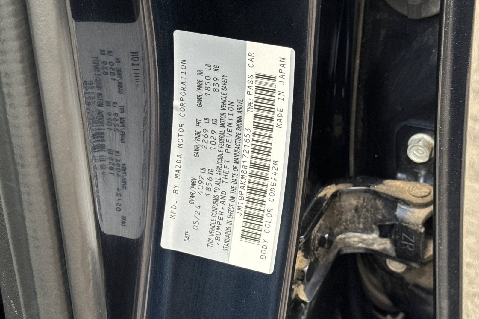 Used 2024 MAZDA MAZDA3 s FWD image 29